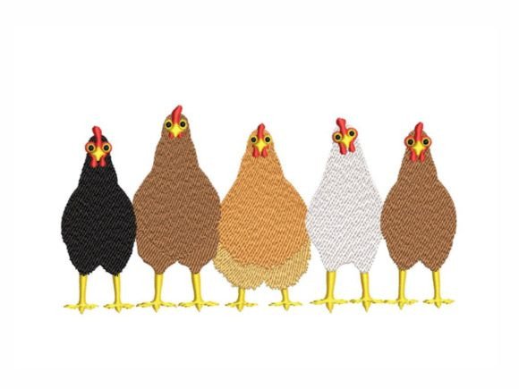Chickens: Whimsical Charm for Handmade Gifts