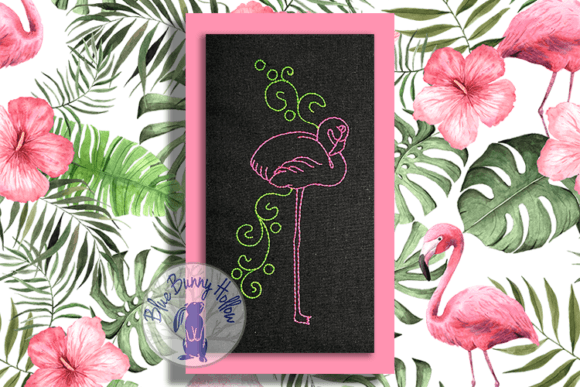 Finnigan Flamingo Embroidery Design Review