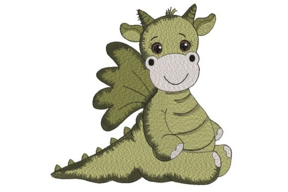 Green Baby Dragon